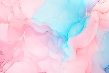 Alkol mürekkebi renkleri saydam. Soyut çok renkli mermer desen arkaplanı. Tasarım kağıdı, duvar kağıdı. Akrilik boyaları karıştırıyorum. Modern akışkan sanat. Alkol Mürekkebi Deseni