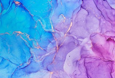 Alkol mürekkebi renkleri saydam. Soyut çok renkli mermer desen arkaplanı. Tasarım kağıdı, duvar kağıdı. Akrilik boyaları karıştırıyorum. Modern akışkan sanat. Alkol Mürekkebi Deseni