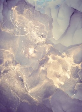 Alkol mürekkebi renkleri saydam. Soyut çok renkli mermer desen arkaplanı. Tasarım kağıdı, duvar kağıdı. Akrilik boyaları karıştırıyorum. Modern akışkan sanat. Alkol Mürekkebi Deseni