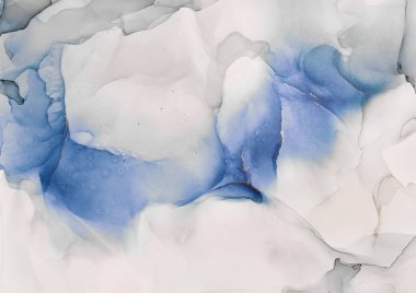 Alkol mürekkebi renkleri saydam. Soyut çok renkli mermer desen arkaplanı. Tasarım kağıdı, duvar kağıdı. Akrilik boyaları karıştırıyorum. Modern akışkan sanat. Alkol Mürekkebi Deseni