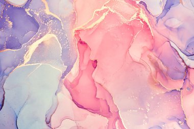 Alkol mürekkebi renkleri saydam. Soyut çok renkli mermer desen arkaplanı. Tasarım kağıdı, duvar kağıdı. Akrilik boyaları karıştırıyorum. Modern akışkan sanat. Alkol Mürekkebi Deseni