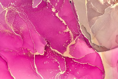 Alkol mürekkebi renkleri saydam. Soyut çok renkli mermer desen arkaplanı. Tasarım kağıdı, duvar kağıdı. Akrilik boyaları karıştırıyorum. Modern akışkan sanat. Alkol Mürekkebi Deseni