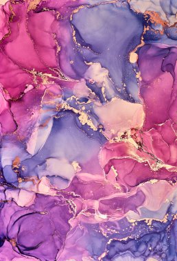 Alkol mürekkebi renkleri saydam. Soyut çok renkli mermer desen arkaplanı. Tasarım kağıdı, duvar kağıdı. Akrilik boyaları karıştırıyorum. Modern akışkan sanat. Alkol Mürekkebi Deseni