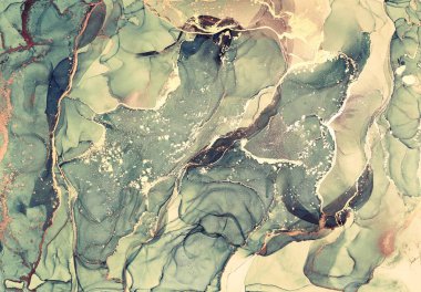 Alkol mürekkebi renkleri saydam. Soyut çok renkli mermer desen arkaplanı. Tasarım kağıdı, duvar kağıdı. Akrilik boyaları karıştırıyorum. Modern akışkan sanat. Alkol Mürekkebi Deseni