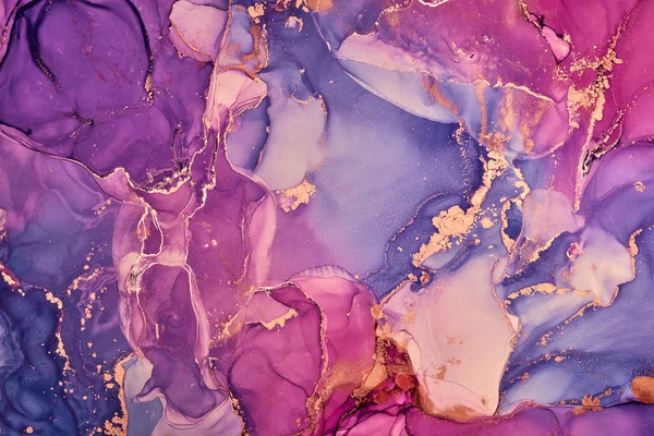 Couleurs Encre Alcool Translucides Résumé Fond Texture Marbre Multicolore Papier — Photo