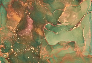 Alkol mürekkebi renkleri saydam. Soyut çok renkli mermer desen arkaplanı. Tasarım kağıdı, duvar kağıdı. Akrilik boyaları karıştırıyorum. Modern akışkan sanat. Alkol Mürekkebi Deseni