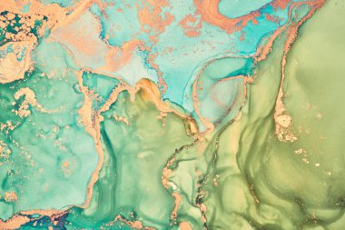 Alkol mürekkebi renkleri saydam. Soyut çok renkli mermer desen arkaplanı. Tasarım kağıdı, duvar kağıdı. Akrilik boyaları karıştırıyorum. Modern akışkan sanat. Alkol Mürekkebi Deseni