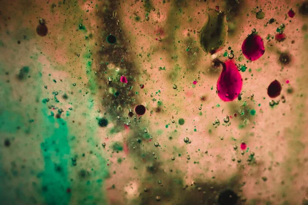 Bubbles in liquid colorful abstract — Stock Photo, Image