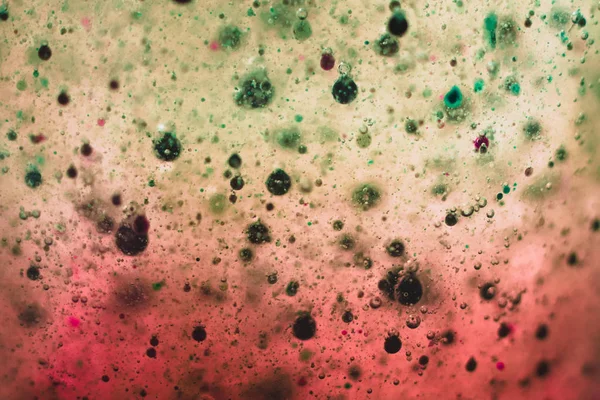 Bubbles in liquid colorful abstract — Stock Photo, Image