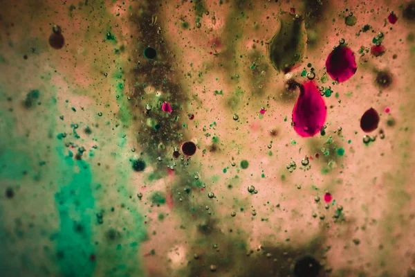 カラフルな液体の泡 ロイヤリティフリーのストック画像