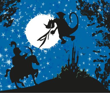 ejderha ve mücadele knight