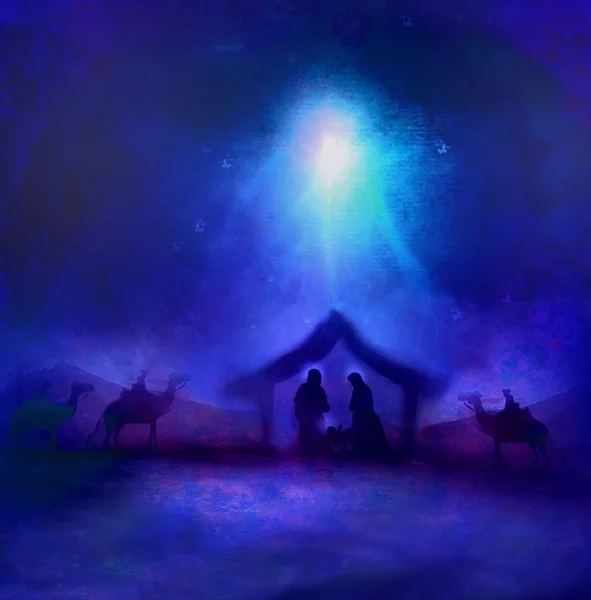 Geburt Jesu Bethlehem — Stockfoto