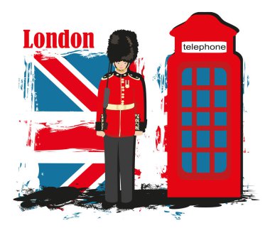 Londra ile Grunge bayrağı