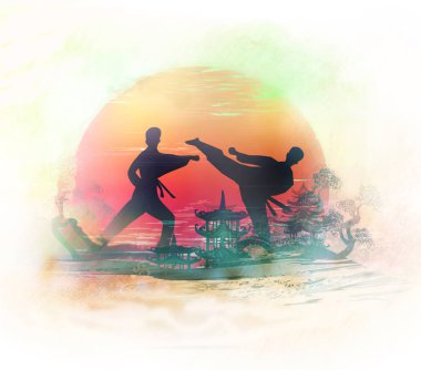 Karate meslekleri - soyutlama kartı