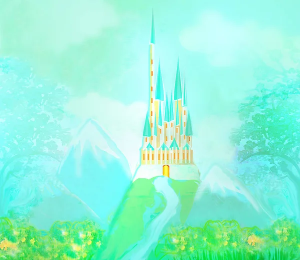 Castillo mágico de princesa FairyTale —  Fotos de Stock