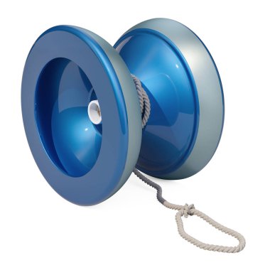 Yo-Yo, beyaz arka plan üzerinde izole 3d render