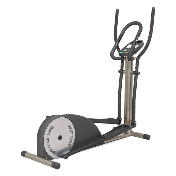 Treinador Elíptico Cross Trainer Renderização Isolado Fundo Branco — Fotografia de Stock