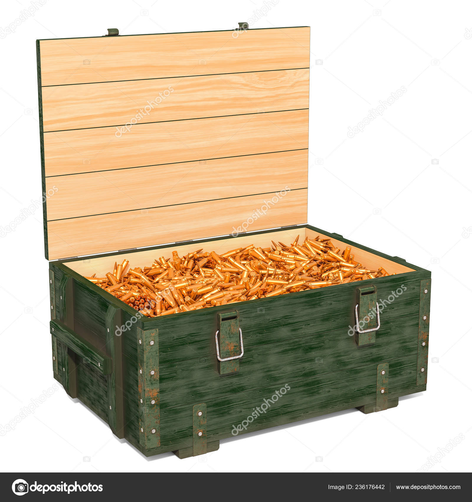 Caja de online municiones de madera