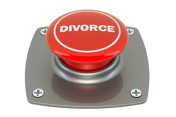 Scheidungstaste Darstellung Isoliert Auf Weißem Hintergrund — Stockfoto
