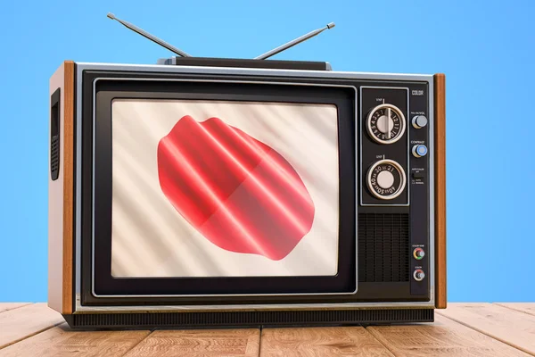 Japanese Television Concept Rendering — Stock Photo, Image