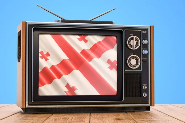 Georgische Televisie Concept Rendering — Stockfoto