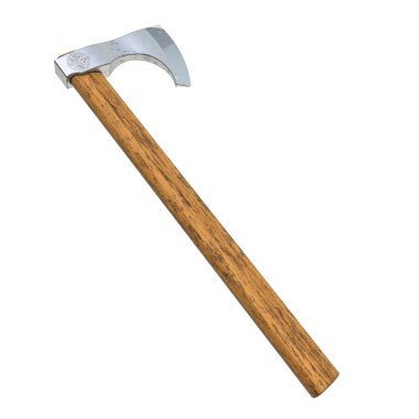 Savaş baltası, 3d render