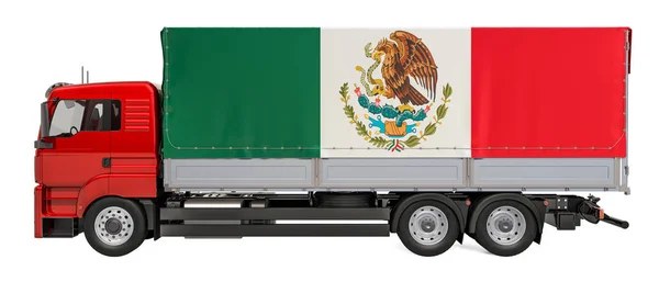 Cargo Delivery in Mexico concept, 3D rendering — Stock Photo, Image