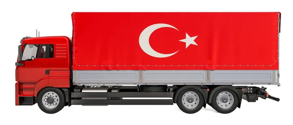 Cargo Pengiriman di Turki konsep, render 3D — Stok Foto