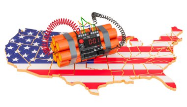 ABD kavramı terör saldırıları. 3B işleme