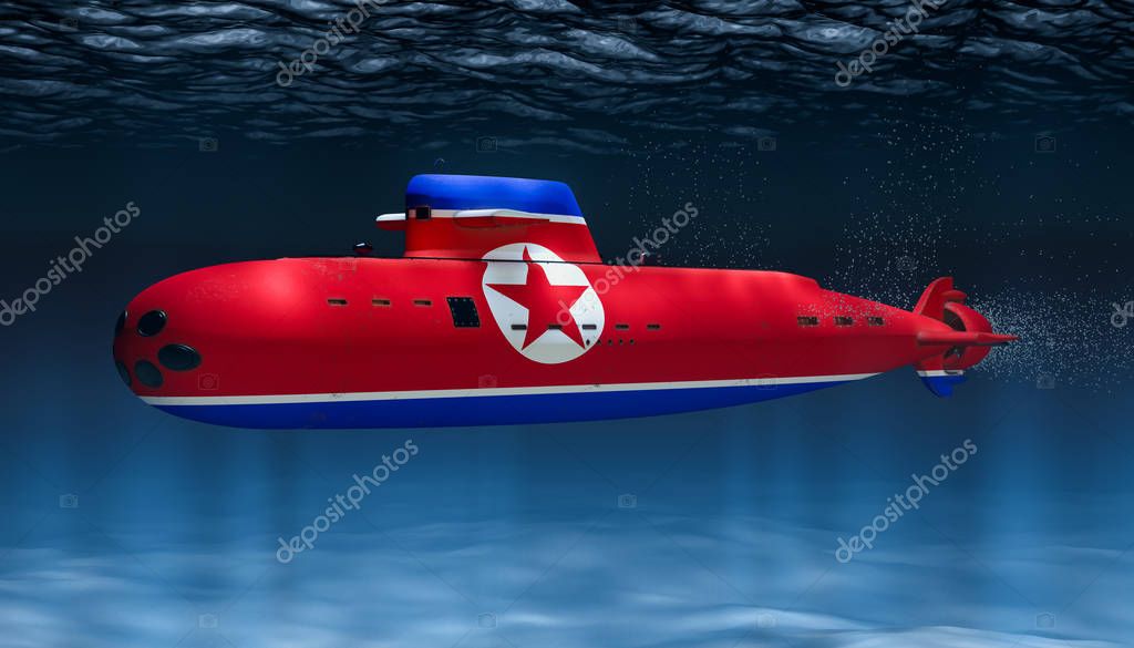Korea midget north submarine