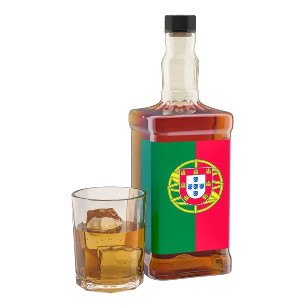 Production and consumption of alcohol drinks in Portugal — Stock Photo, Image