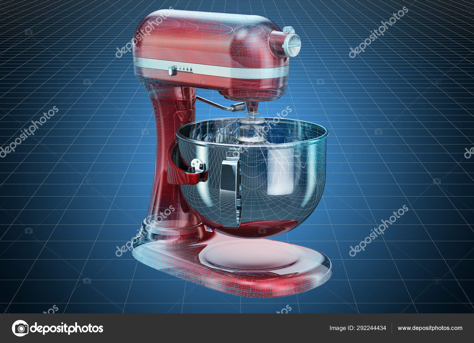 visualisering-3d-cad-modell-av-stand-k-ksblandare-blueprint