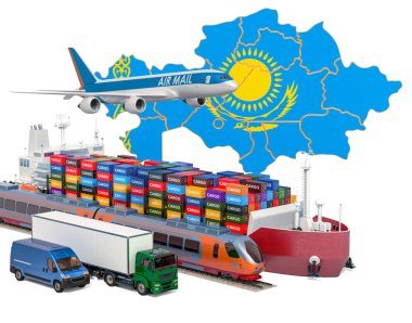 Kazakistan'da kargo taşımacılığı ve yük taşımacılığı