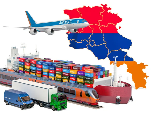 Cargo shipping and freight transportation in Armenia