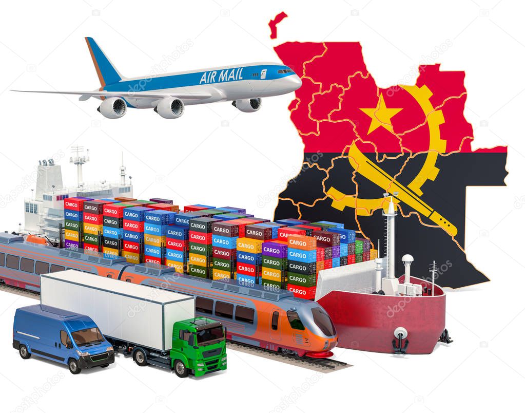 Cargo shipping and freight transportation in Angola