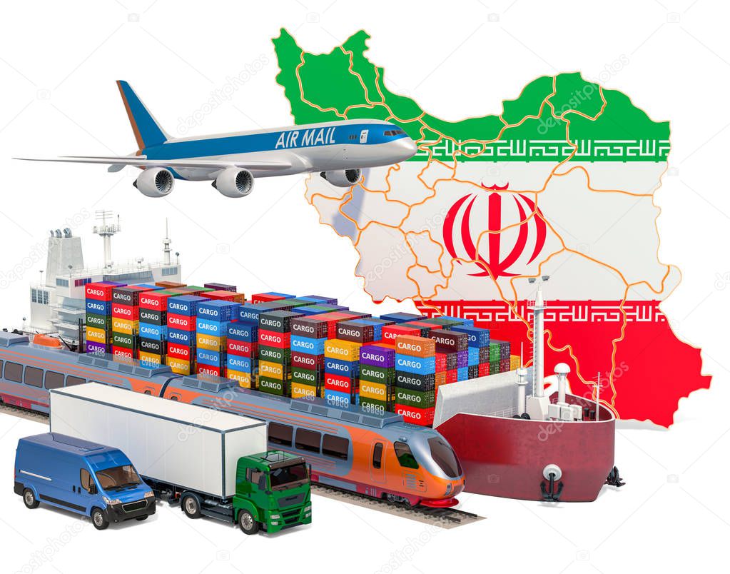 Cargo shipping and freight transportation in Iran