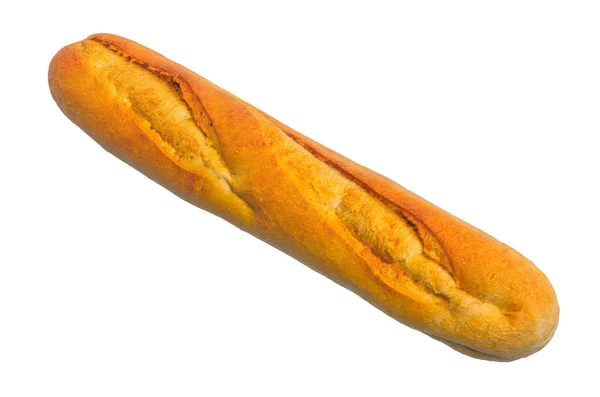 Mini baguette with crispy crust close-up 3d rendering — Stock Photo, Image