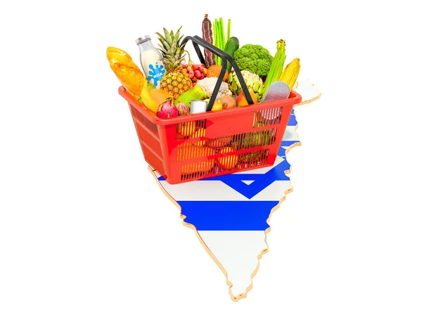 Markt mand of koopkracht in Israel concept — Stockfoto