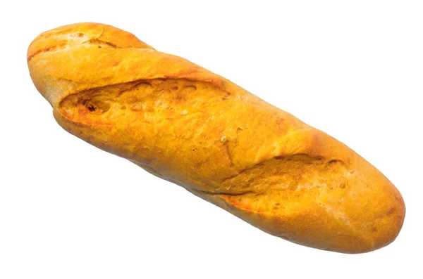 Baguette with crispy crust close-up 3d rendering — Stock Photo, Image