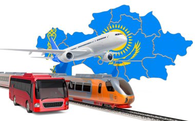 Kazakistan 'da yolcu taşımacılığı