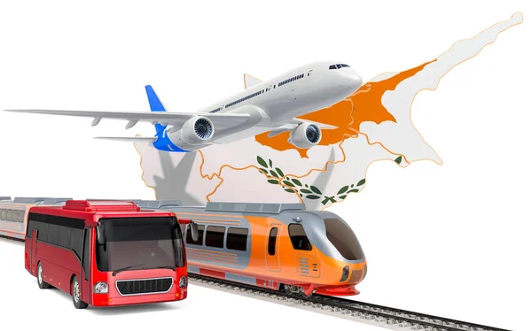 Транспорт пассажиров на Кипре — стоковое фото