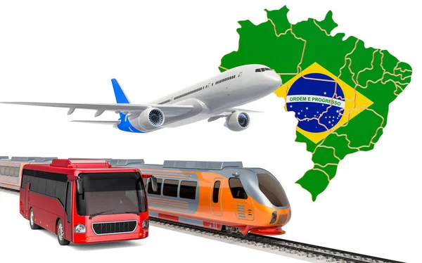 Transporte de passageiros no Brasil — Fotografia de Stock