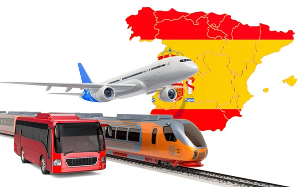 Transporte de pasajeros en España — Foto de Stock