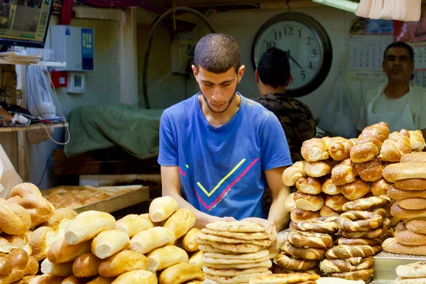 Kudüs - Mahane Yehuda'Ana Pazar (shuk) fırında