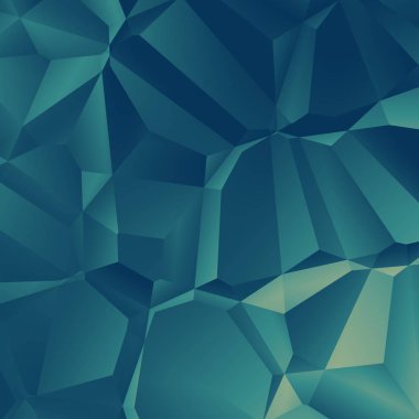 yeşil poligonal arka plan illüstrasyon