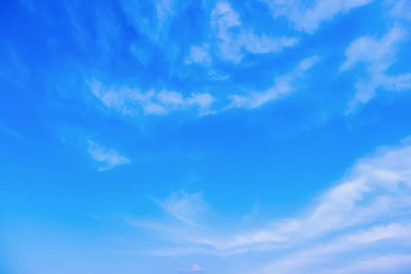 Beautiful Blue Sky Cloud Formation Background — Stock Photo, Image