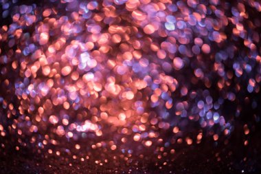 Bokeh sim Renkli Bulanık soyut arkaplan doğum günü, yıldönümü, düğün, yeni yıl arifesi ya da Noel için.