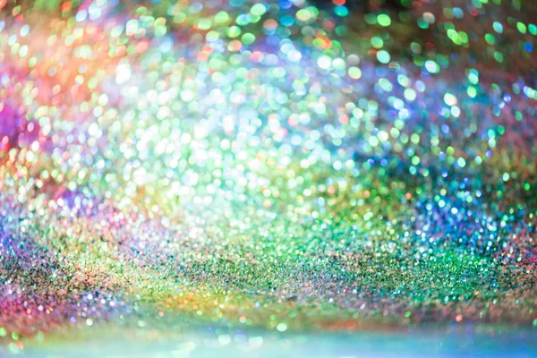 Bokeh Glitter Bunt Verschwommener Abstrakter Hintergrund Für Geburtstag Jubiläum Hochzeit — Stockfoto