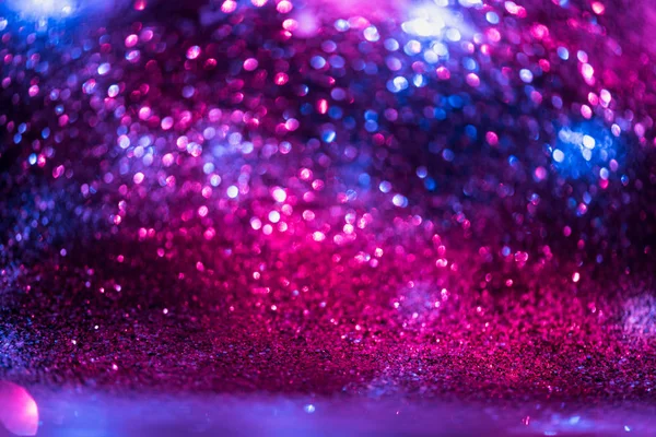 Bokeh Glitter Värikäs Sumea Abstrakti Tausta Syntymäpäivä Vuosipäivä Häät Uudenvuodenaatto — kuvapankkivalokuva