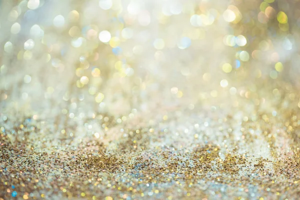 Bokeh Glitter Colorfull Blurred Abstract Background Birthday Anniversary Wedding New — Stock Photo, Image